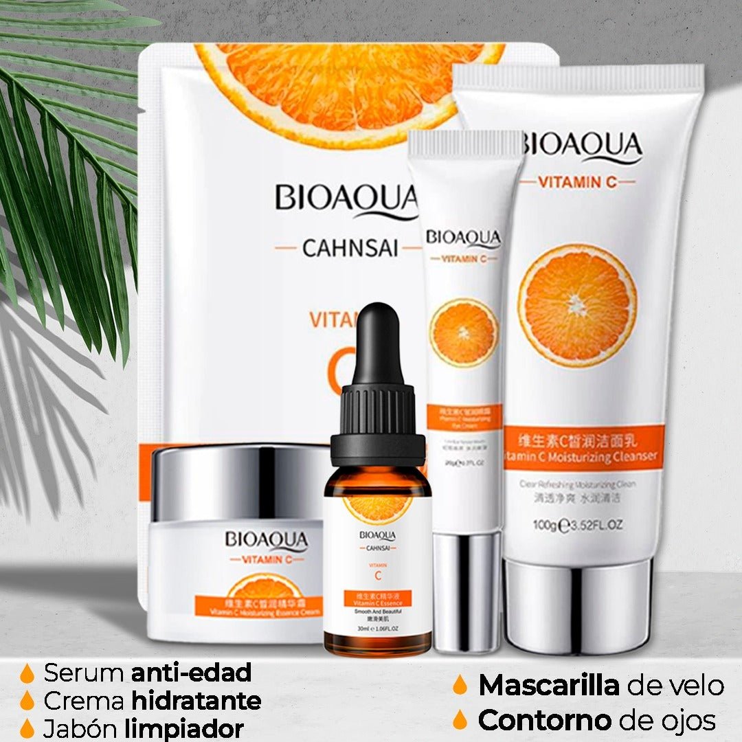 COMBO DE VITAMINA C 4+ SERUM DE 30 ML - Cura Facial - 